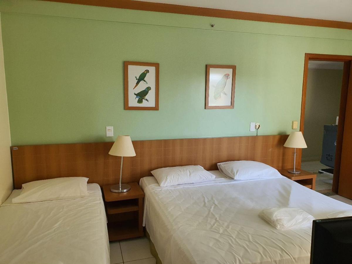 Apartahotel Golden Dolphin - Grand&express - águas Termais - - Roupa De Cama, Banho E Tv De Led 3*