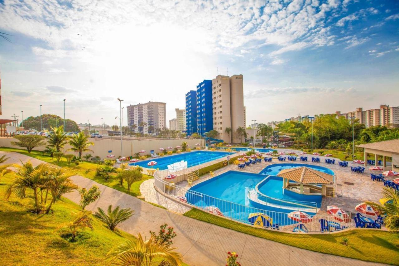 Apartahotel Golden Dolphin - Grand&express - águas Termais - - Roupa De Cama, Banho E Tv De Led Caldas Novas